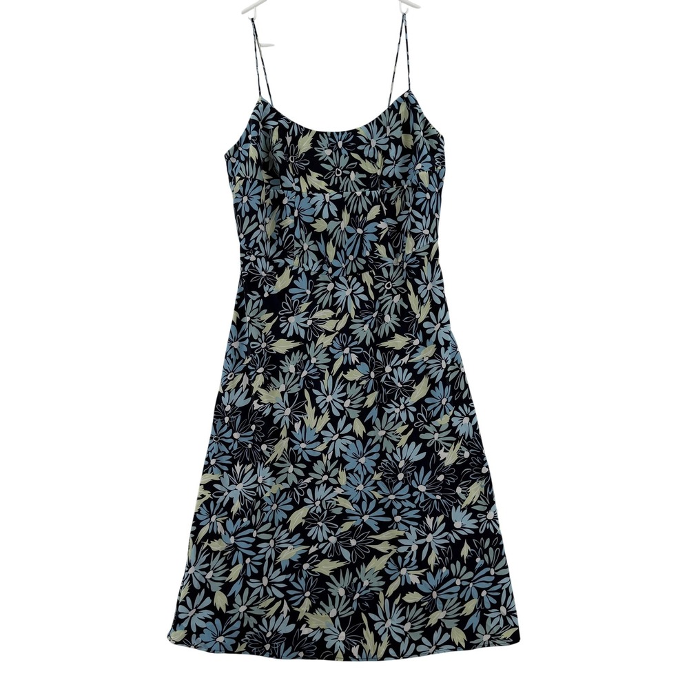 Express Dress Juniors 7/8 Multicolor Floral Spaghetti Strap Slip Sundress NWT